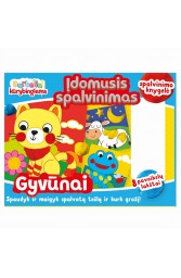 Įdomusis spalvinimas. Gyvūnai
